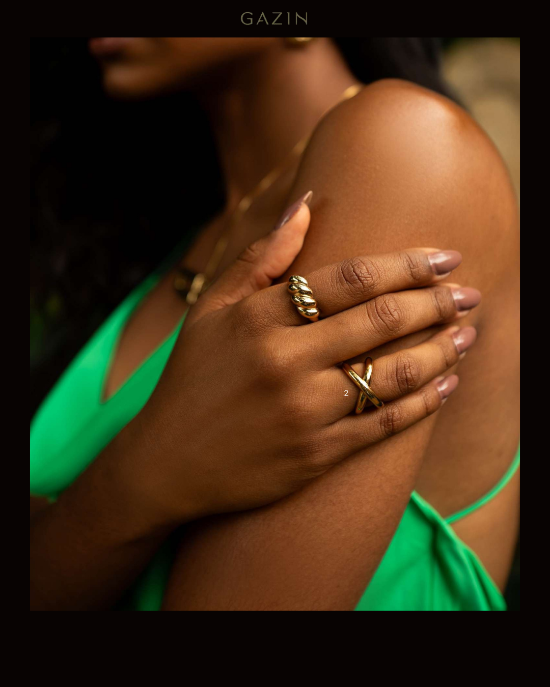 Gold Adjustable Ring