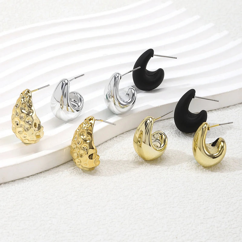 Brincos Gota Conjunto com 4 pares